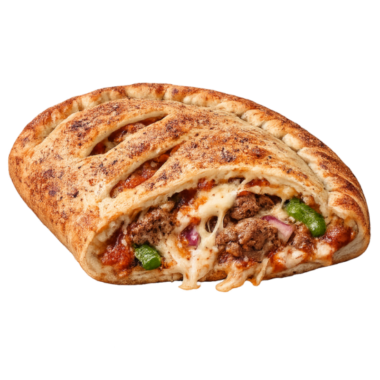 Beef Calzone Pizza