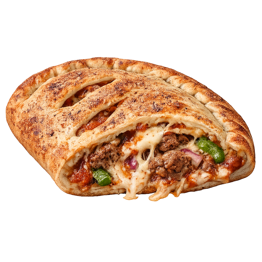 Beef Calzone Pizza