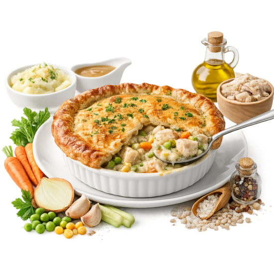 Chicken & Vegetable Pie