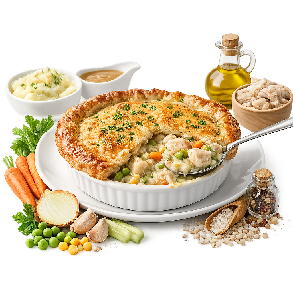 Chicken & Vegetable Pie