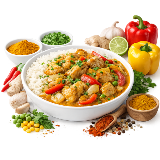 Chicken Curry And Rice