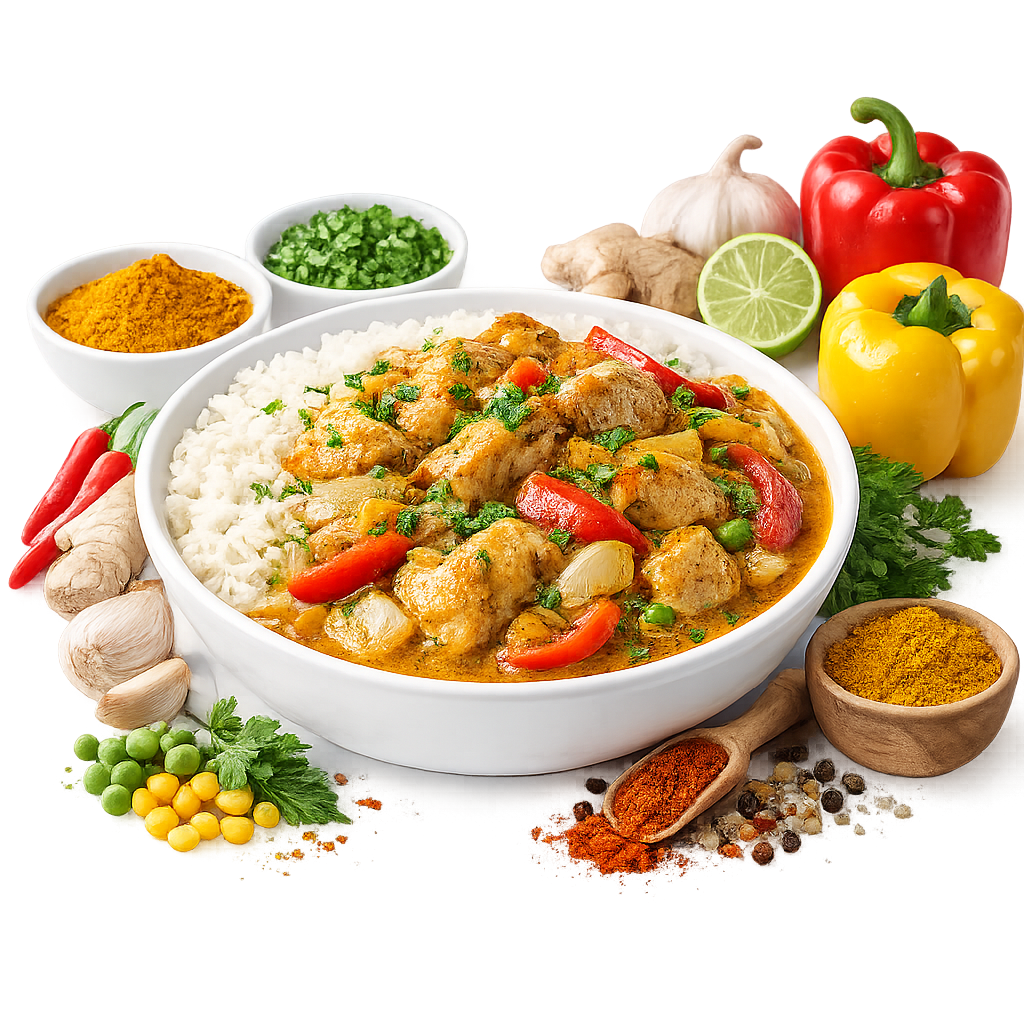 Chicken Curry And Rice