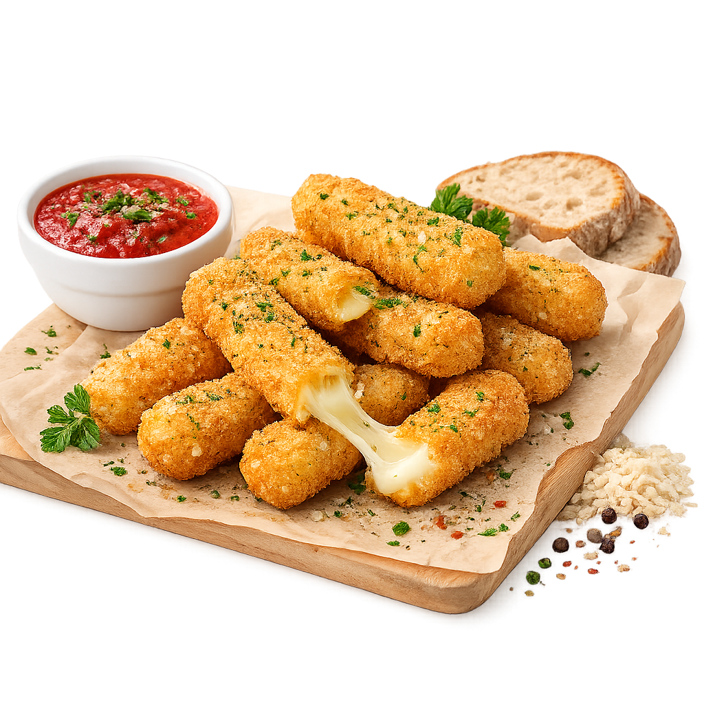 Fried Mozzarella Sticks