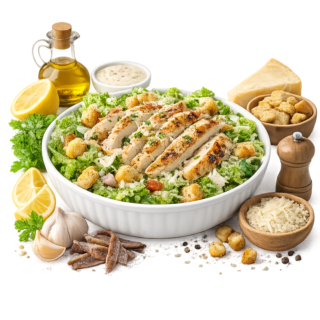 Grilled Chicken Ceasar Salad
