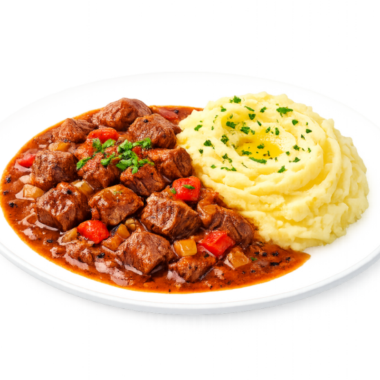 Polish Gulasz Wołowy (Beef Goulash)