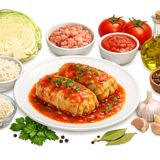 Golabki z Sosem Pomidorowym